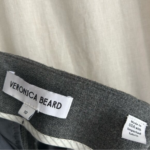 Veronica Beard Jude Pant in Heather Gray 10 - Picture 4 of 9